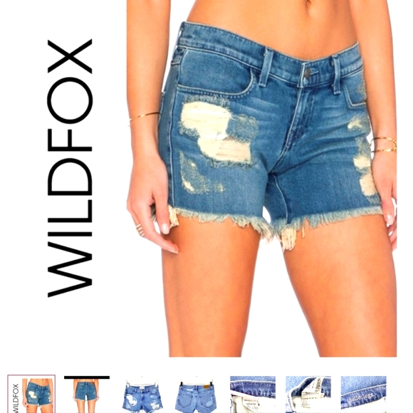 NEW w Out Tag  Women's Premium Designer Denim Shorts - Picture 1 of 5